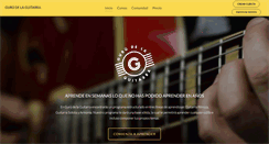 Desktop Screenshot of gurudelaguitarra.com